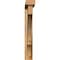 Ekena Millwork Balboa Block Rough Sawn Bracket w/ Offset Brace, Western Red Cedar, 4"W x 24"D x 28"H BKT0402X24X28BOA05RWR - alternate 4